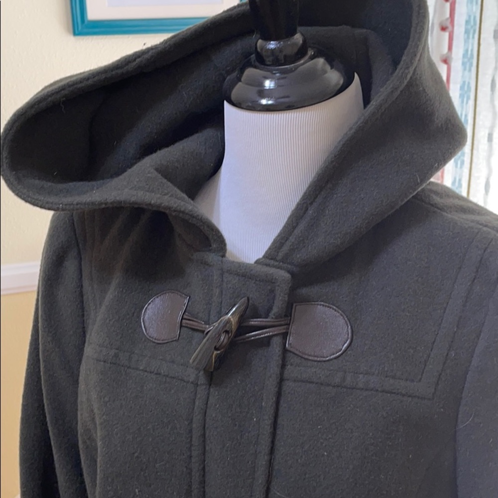 Donatedhooded, Wool, Toggle Coat - image 2
